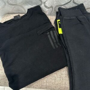 Adidas Black Joggers Kit